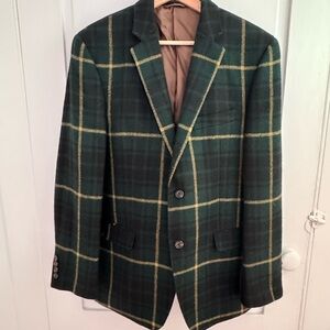 Ralph Lauren Green Plaid Men's Blazer
